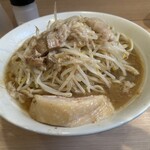 麺屋 味方 - 無料トッピングはニンニク・ヤサイ・アブラ。