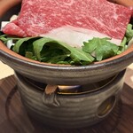 WASHOKU SUSHI ゆゆ梅田 - 陶板焼き 宮崎牛