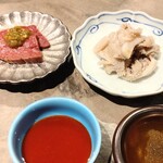 肉料理 ちぃちゃん - ハツ、センマイ