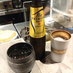 肉料理 ちぃちゃん - 角ハイボール、瓶ビール　小瓶