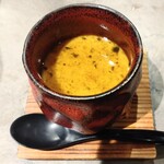 肉料理 ちぃちゃん - 海苔と生姜餡の茶碗蒸し