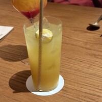 BATIDA - 私がいただいたシークワーサースカッシュ。シークワーサーの香りがフワッと広がります。