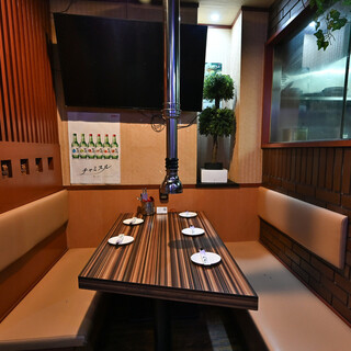 デートにも宴会にも◎完全個室でくつろぎの韓国時間