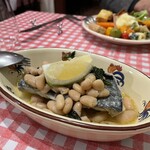 SACCO - 料理写真:ゆでさわら！鰆も豆もめちゃくちゃおいしかった！！