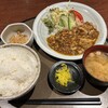 元祖牛たん居酒屋 集合郎 はなれ - 豚ロースグリル〜マーボーソースです。（2025年10月）