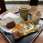 鬼怒川温泉ホテル - ウェルカムスイーツ　他にふかし芋も