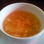花樓香 - ランチのスープ