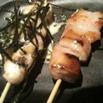 Yakitori Dainingu Itadaki Kokkochan - ささみ海苔わさび、とり塩