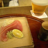 京都和久傳 - 刺身とヱビスビール