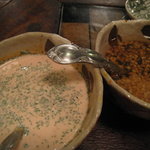 仁亭 - サラダのドレッシング2種