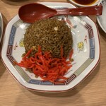 大志軒 真岡店 - A定食の黒半チャーハン