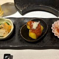 焼鳥 鳥美庵 新宿本店 - お通し的な