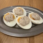 ワイン酒場 Opti - アンチョビたまご500円