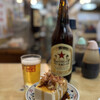 酒蔵お太幸 - キリン赤星、湯豆腐（半丁）