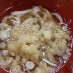 久万や - 天かすも少しだけ