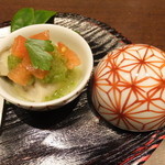 銀座 吉本 - かきとトマト