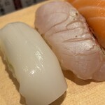 築地すし好 和 - いか、金目鯛