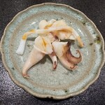 神田錦町 鮨たか晴 - 烏賊ゲソ焼き