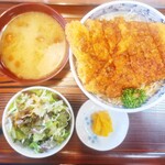 まとい食堂 - ソースカツ丼（1,100円）