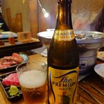 万両 - プレモル中瓶