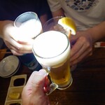 万両 南森町店 - カンパーイ