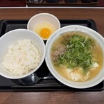 松屋 - 料理写真:具だくさん肉吸い(ライス小盛)