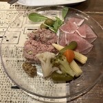 インダストリアル - 前菜3種盛り合わせ