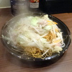 長崎ちゃんぽん ふじ - 皿うどん小800円出来立て湯気がもうもう
