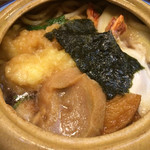 Yoshinoya - 鍋焼きうどんアップ