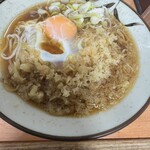 つくば本店 - 最後のたぬき玉子そば(T ^ T)