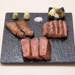 牛たん けやき - 牛たん三種盛り
