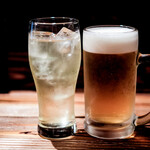 五郎 - ジャスミン茶、ビール