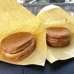 Kashima Amataro Kashima Jingu Sando Ten - 大判烧 红豆和白豆沙 各150日元