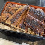 大はかや - うなぎ丼かさね2段5,500円