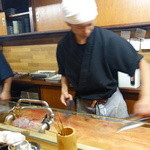 かぶと - 藤森さん　裂き中