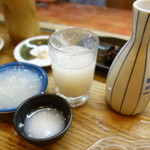 かぶと - どぶろく　は、燗が良い