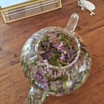 CAFE MIKASA HOTEL 1906 - マローというハーブの色がキレイ