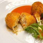 レストラン カスケード - 蟹クリームコロッケ