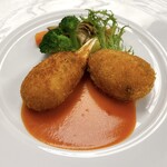 レストラン カスケード - 蟹クリームコロッケ