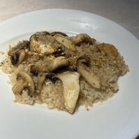 キノコのガーリックライス