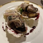 ラ・トリロジー - 牡蠣とフォアグラのソテー
