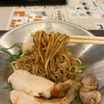 京都千丸 しゃかりき むらさき - まぜそばは濃厚