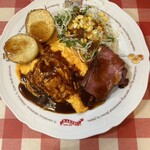 ラケル 本川越ペペ店 - ローストビーフオムライス