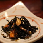 丹想庵　健次郎 - お店から：ひじきの煮付け