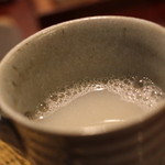 丹想庵　健次郎 - そば湯　かなりの白濁系