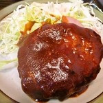Kazuhiro - ハンバーグ定食「あっぷ図」