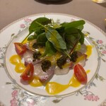 ラ・トリロジー - 縞鯵のカルパッチョ