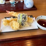 手打ち蕎麦　いよ翁 - 茄子天は妻に…