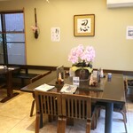 手打ちそば みどり - 店内の様子