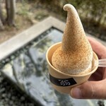 手打ち蕎麦　いよ翁 - ソフトクリームは540円